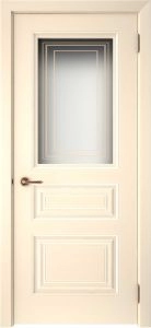 Межкомнатная дверь Смальта-44 ваниль ral